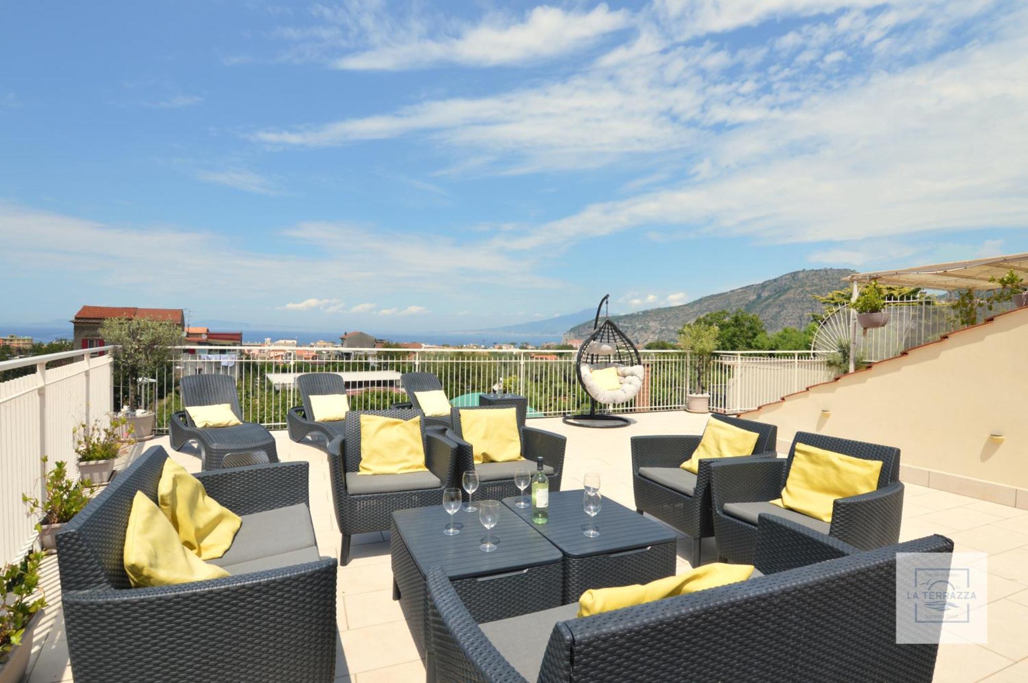 La Terrazza Family Holidays - Sorrento Coast 圣安吉洛 外观 照片